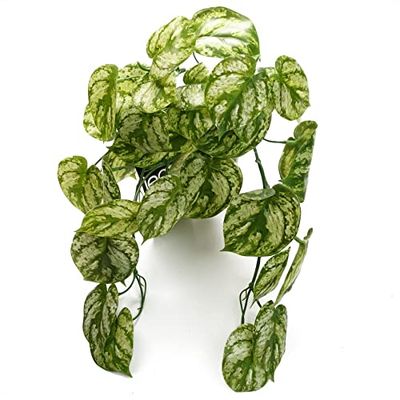 Bladdesign konstgjorda hängande växter, 35 cm ljusgrön