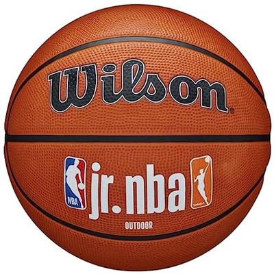 Wilson Jr NBA Fam Logo Authentic Outdoor Ball WZ3011801XB, Womens,Mens basketballs, orange, 5 EU