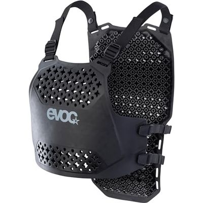 EVOC Torso Protector (Protection du Dos et de la Poitrine, Nouvelle Technologie de Protection LITESHIELD Flex, insensible à la température, Taille : L/XL), Noir
