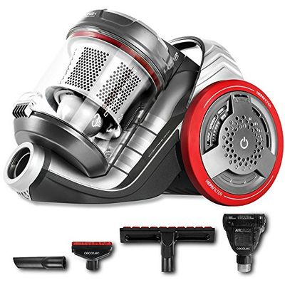 Cecotec Conga EcoExtreme 3000 Aspirador ultra silencioso, potência máxima, consumo mínimo, capacidade de 3,5 litros, filtro HEPA, leve e maneável