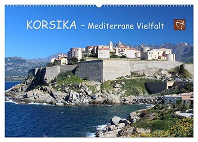 Korsika - Mediterrane Vielfalt (Wandkalender 2026 DIN A2 quer), CALVENDO Monatskalender: Korsikas abwechslungsreiche Seiten wie die großartige ... der Mittelmeerinsel werden hier dargestellt.