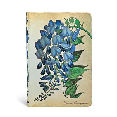 Carnet PAPERBLANKS ligné - Mini 95×140mm - Plantes Peintes série Glycine en Fleurs