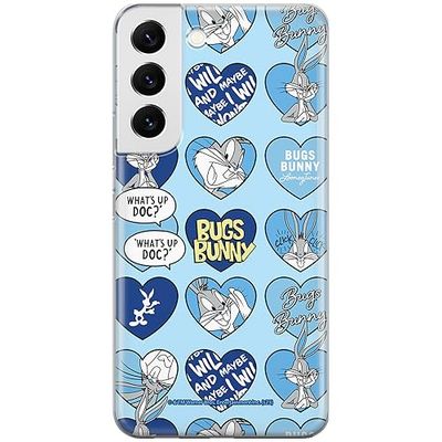 ERT GROUP mobiltelefonfodral för Samsung S22 PLUS originalt och officiellt licensierat Looney Tunes mönster Bugs 021 optimalt anpassad till formen på mobiltelefonen, fodral tillverkad av TPU-plast