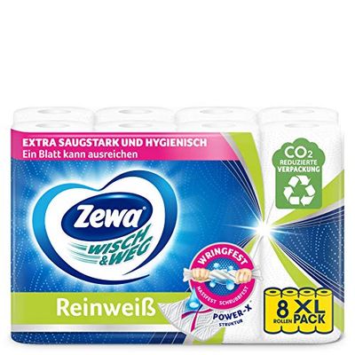 Zewa Wisch&Weg Blanc pur 8 x 45 cm