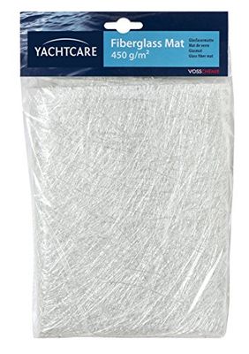 Yachtcare 137189 1, 0 QM G 450 Fibreglass Mat, White, 450 g/m²