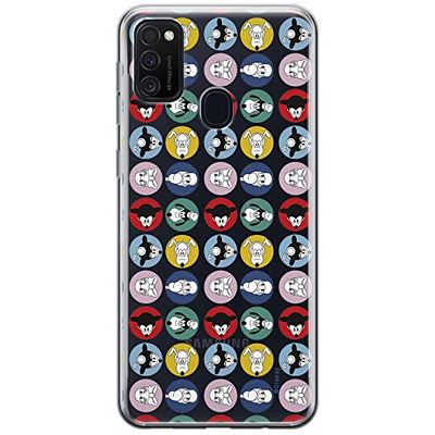 ERT GROUP etui na telefon Samsung M21 / M30S, case oryginalny i oficjalnie licencjonowany przez Disney, wzór Mickey i Przyjaciele 002, optymalnie dopasowane, plecki z TPU częściowo przeźroczyste