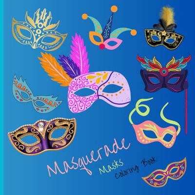 Masquerade Masks Coloring Book