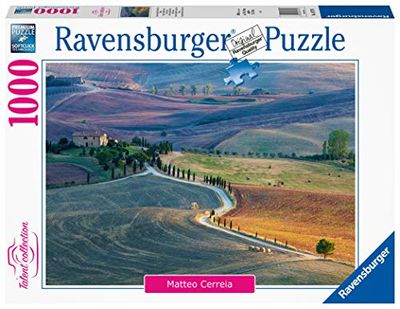 Ravensburger Puzzle 1000 Piezas, Talent collecition: Podere Terrapille - Italia, Puzzle para Adultos, Puzzles Paisajes Adultos, Rompecabezas Ravensburger
