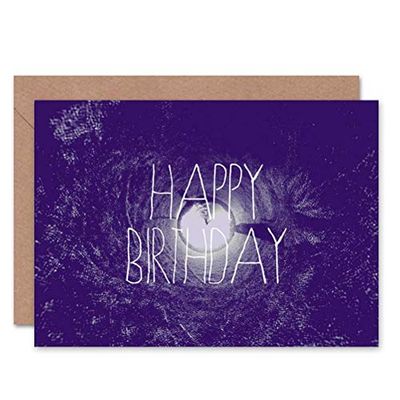 Wee Blue Coo CARD GREETING HAPPY BIRTHDAY LITTLE PLANET SPOOKY