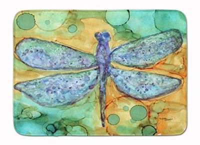 Caroline's Treasures Abstract Dragonfly Floor Mat, Multicolor, 19" x 27"
