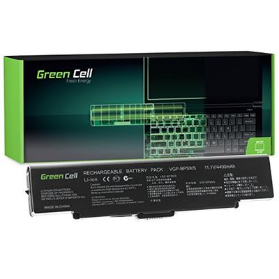 Green Cell® Standard Series Battery for SONY VAIO VGN-NR10E/S Laptop (6 Cells 4400mAh 11.1V Black)