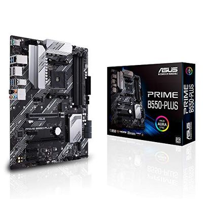 ASUS 90MB14U0-M0EAY0 Prime B550-PLUS Socket (PC) AM4 Facteur de Forme (détails) Chipset de Carte mère ATX AMD