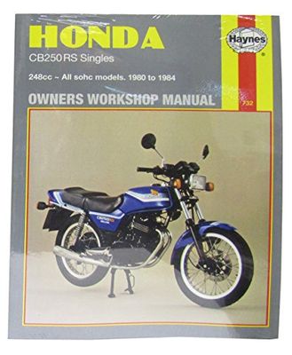 Haynes Manual CB250RSA 80-83,CB250RSDC 82-84 (Each)