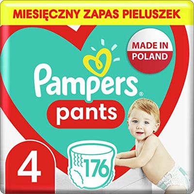 Pampers Broek Jongens/Meisje 4 176 Stuk