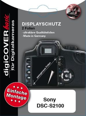 digiCover Pellicola di protezione per il display per Sony DSC-S2100