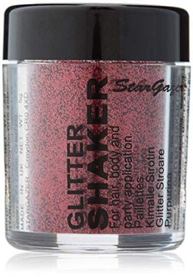 Stargazer Plush Glitter Shaker, Current. Cosmetic glitter powder for use on the eyes, lips, face, body, hair and nails.