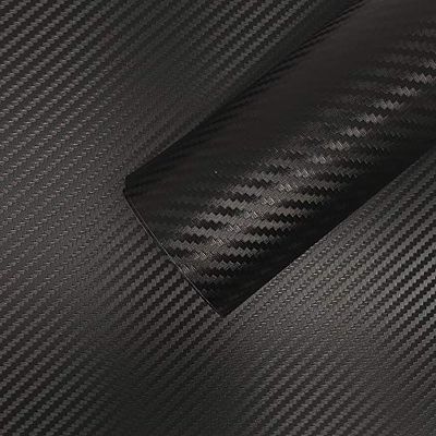 4R Quattroerre.it 16249 Hoja Adhesiva Película Carbon Look para Wrapping, 25 x 35 cm
