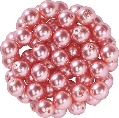 Perles de Cire de Verre Ø 6 mm orchidée