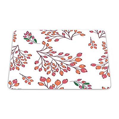 Bonamaison, Tapis de Souris Rectangle Imprimé Numériquement, Fond Antidérapant, pour Bureau et Maison, Taille: 22x18cm
