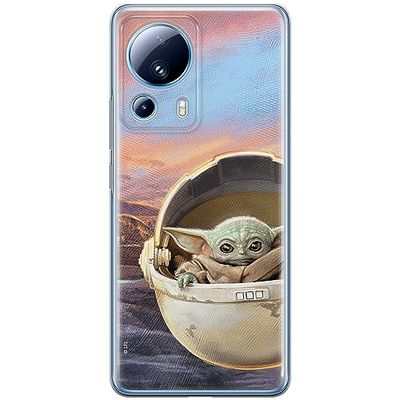 ERT GROUP mobiltelefonfodral för Xiaomi 13 LITE/CIVI 2 originalt och officiellt licensierat Star Wars mönster Baby Yoda 005 anpassad till formen på mobiltelefonen, fodral tillverkad av TPU-plast