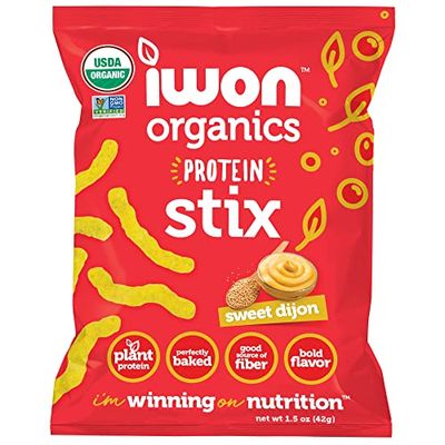 IWON Organics Sweet Dijon Protein Stix 8 x 42 g