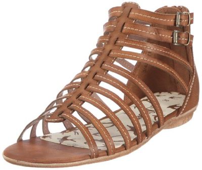 s.Oliver Casual 5-5-58219-28 Sandalias para niña, Braun Cognac 305., 40 EU