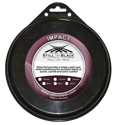 Still in Black Bobine 300 M Impact 1,25 mm Cordage Tennis Adulte Unisexe, Violet