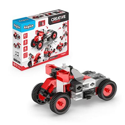 Engino Creative Builder Multimodel Serie 10 in 1 Set di giocattoli di ingegneria