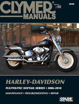 Clymer Manuals Harley-Davidson: FLS / FXS / FXC Sofftail Series 2006-2010