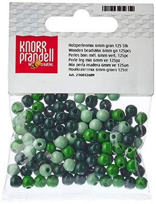 KNORR prandell 1026361680 houten parels, MDF, wit