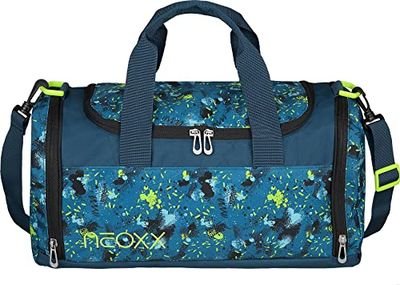 neoxx Borsa sportiva Champ Petrol Extreme, Blu, Borsa sportiva Champ