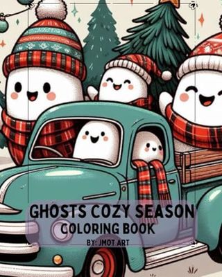 The Ghosts Cozy Season: A Coloring Book