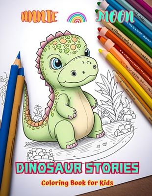 Dinosaur Stories | Coloring Book for Kids: Incredible Collection of Adorable Dinosaurs to Stimulate Children's Creativity