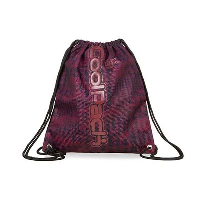 Coolpack Sprint Line Army Red, Sac de Sport à Cordon Unisex Kids, Taille Unique