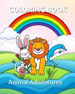 Animal adventures Coloring Book