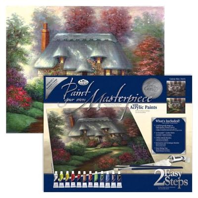 Romantic Cottage - Paint your own Masterpiece Royal Langnickel