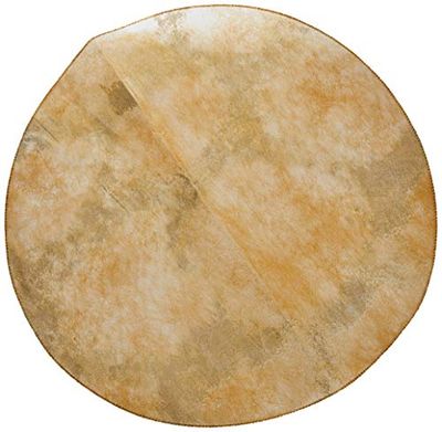 Mopec T500.27 Lot de 25 foulards marbrés avec bordure en or blanc 48 cm Multicolore Taille unique