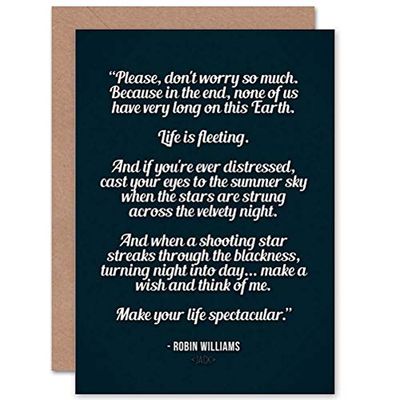 Wee Blue Coo MOVIE JACK LIFE SPECTACULAR ART GREETINGS GREETING CARD GIFT