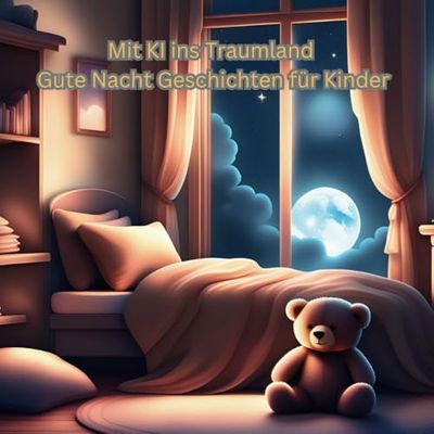 Mit KI ins Traumland Gute Nacht Geschichten für Kinder, ab 4 Jahren, Geschichten zum Schlafen, 30 Geschichten