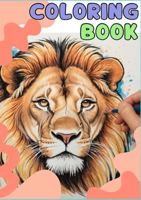 Coloring Book: Animals - For Kids