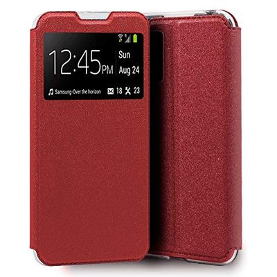 Custodia Cool Flip Cover per Xiaomi Pocophone M3 / Redmi 9T Liso rosso