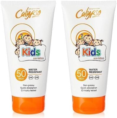 Calypso Australian Standard Kids Sun Lotion SPF50 (Pack of 2)