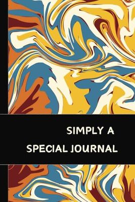 Unique Journal for writing | Notebook Hardcover | special: pages divided in 4 spaces: 185 pages (6" * 9" In) blank | gift for women i.e. for writing down the steps of personal development