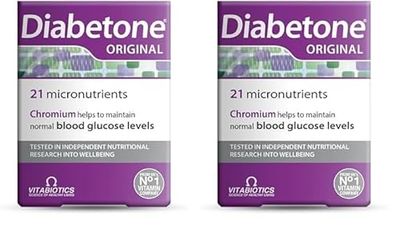 Vitabiotics Diabetone Original - 30 Tablets (Pack of 2)