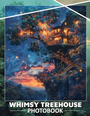 Whimsy Treehouse Photo Book: Explore 40 Enchanting Imagery Of Whimsical Treehouse Adventures For All Ages