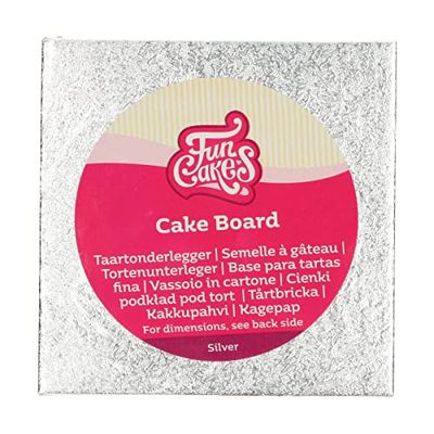FunCakes F80665 Kitchen, Paper, Argento