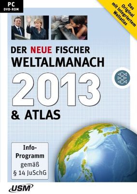 Der neue Fischer Weltalmanach und Atlas 2013 [import allemand]