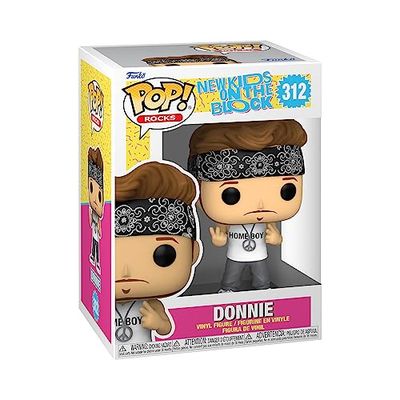 Funko Pop! Rocks: NKOTB - Donnie Wahlberg - New Kids on The Block - Figurine en Vinyle à Collectionner - Idée de Cadeau - Produits Officiels - Jouets pour Les Enfants et Adultes - Music Fans