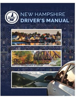 New Hampshire Driver's Manual: 2025 Edition - Learners Permit Study Guide (Color Print)