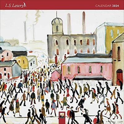 L.S. Lowry Wall Calendar 2024 (Art Calendar)